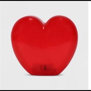 Plastic Valentine's Table Top Lit Figural Squishy Heart & Lips Bundle NW…